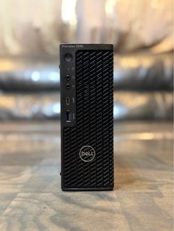 Compact Dell Precision 3240 Core i7 10th gen 16GB RAM 512GB SSD Windows 11 desktop computer