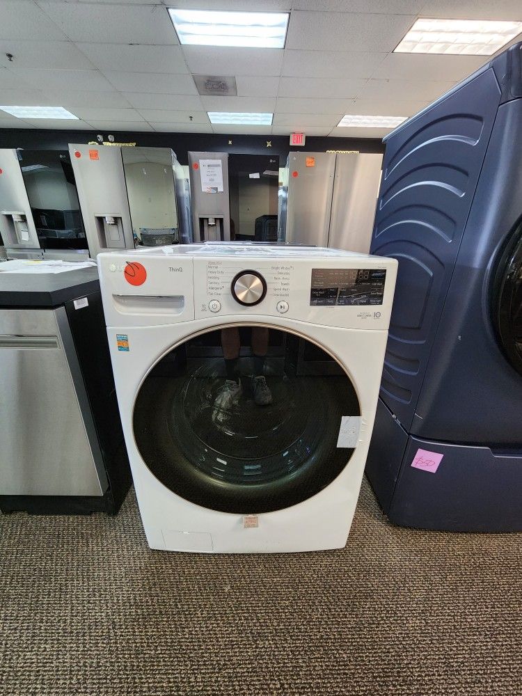 LG WASHING MACHINE 659! 4.5 CUBIC FOOT CAPACITY! 1 YEAR WARRANTY INCLUDED!