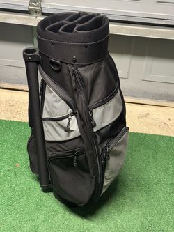 Tour Technology Black/Gray Golf Cart Bag 6 Way