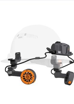 Lightweight cooling fan for hard hats