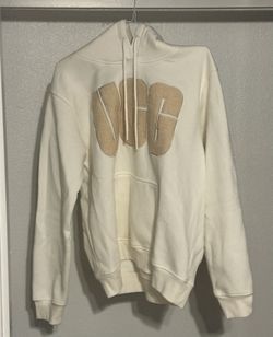 XL UGG Women's Rey UGGfluff Logo Hoodie 