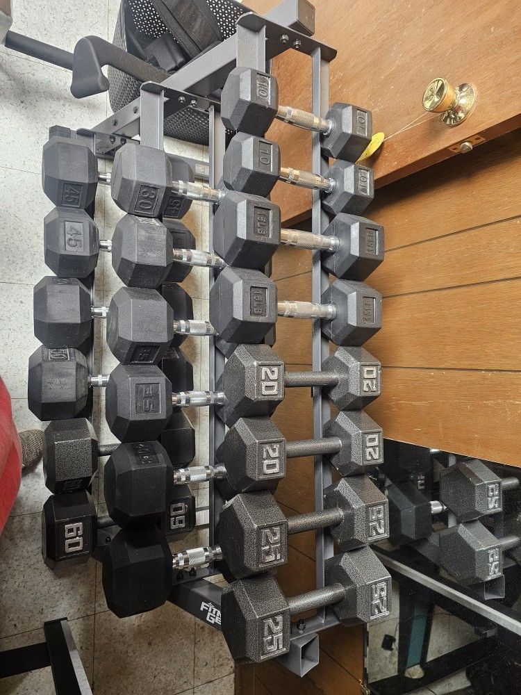 Dumbbells And Fitness Gear Dumbbell Rack