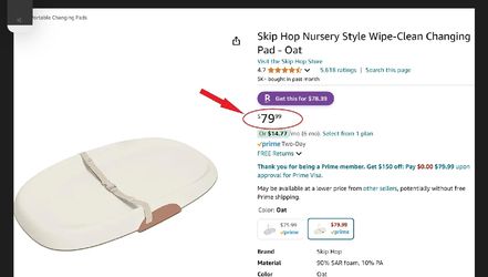 Wipe-Clean Nurse Pad For Baby