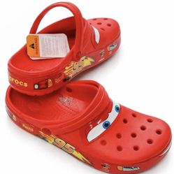 NEW Crocs Lightning McQueen Clog Adult Shoe Limited Classic No Lightup