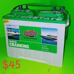 Marine & RV Batteries $45 w/exchange