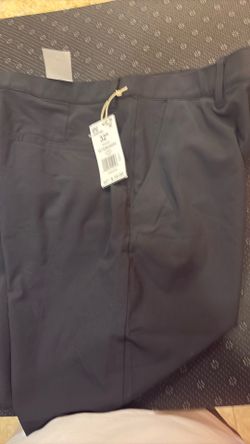 2 NEW ADIDAS 365 GOLF SHORYS BLACK AND NAVY