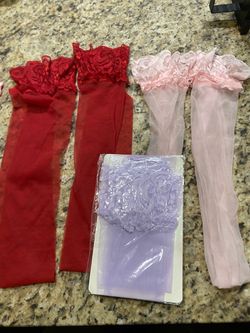 Womens Multiple Colored Stockings
