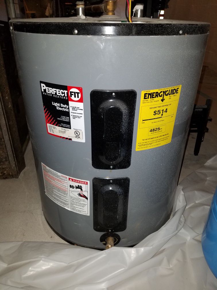 Perfect fit 55 gll water heater delivery negotiable.