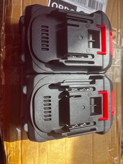 Power Tool Batteries – Set of 2 and charger