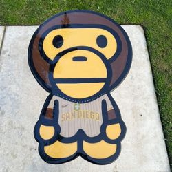 Baby Milo Baseball Fan/Coffee Table. Hand Made. 