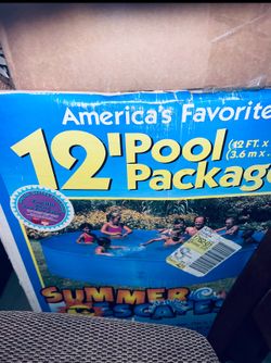 Pool Package Never Used