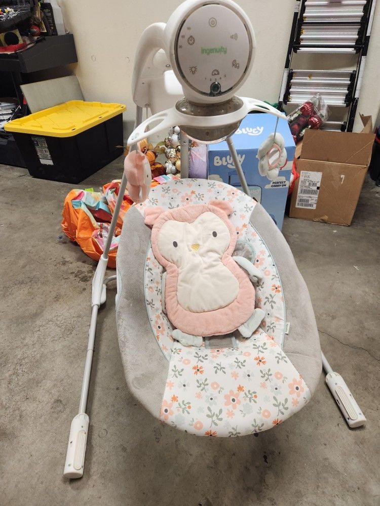 Ingenuity InLighten Baby Swing