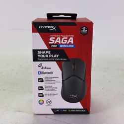New HyperX Pulsefire Saga Pro Pro Wireless Gaming Mouse HXMS241