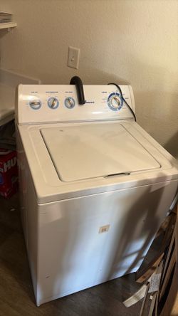 Amana washer, white