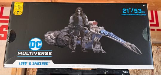 Lobo deluxe figure McFarland villain in Supergirl movie