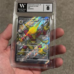 Pokemon Alakazam Gradeed