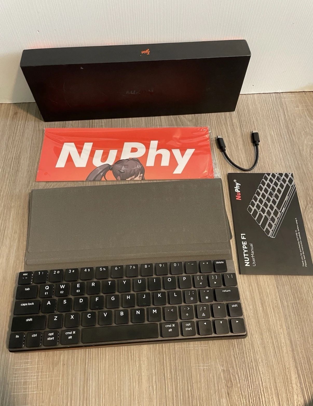 NuPhy NuType F1 USB-C Wired/Mechanical Keyboard
