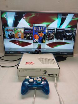 Xbox 360 Slim white edition Magic 250$