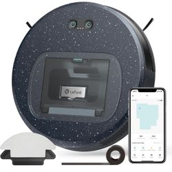 Lefant Robot Vacuum and Mop (Slim) - 4500Pa Suction, 600ml dustbin & 2.7 inch super thin