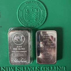 5oz Silver Bars 
