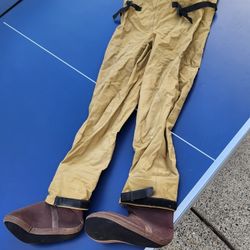 Chest Waders Youth Large Nylon Breathable