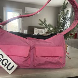 Pink Cargo Baggu Bag 