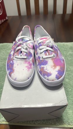 Keds x Elizabeth & James Champion Tie Dye Multi Women's Sneakers- size 8m NWB