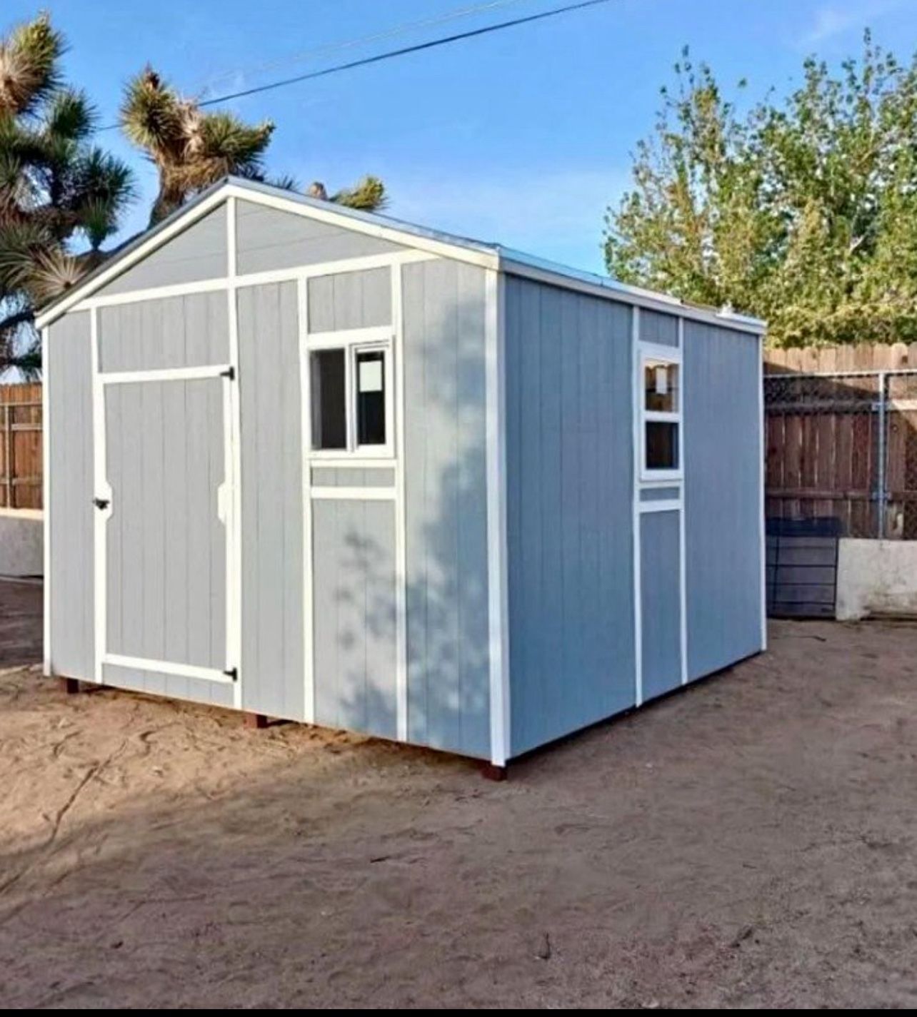 10x12x10 Storage Shed With 2 Windows