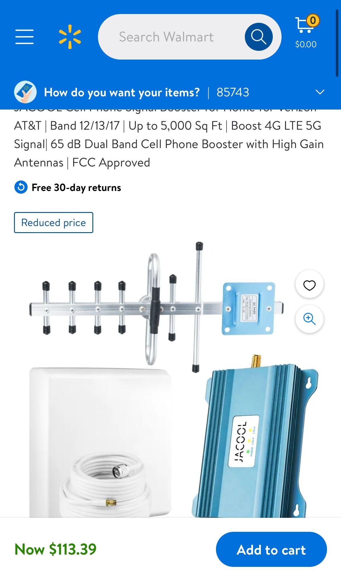 Jacool Cellphone Signal Booster