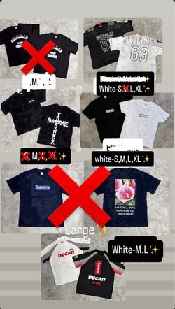 Supreme t-shirts