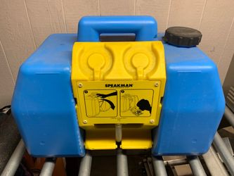 Speakman Portable Eyewash Station — shop/lab/jobsite safety backup
