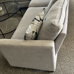 Large Grey Sectional Sofa