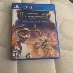 1 small scrach monster energy supercross 2