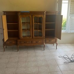 Belgium style China hutch