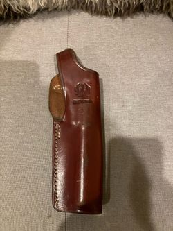 Ruger Leather Long Barrel Pistol Holster