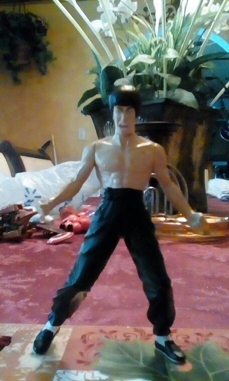 Bruce Lee figure