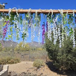 Hanging flowers