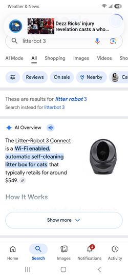 LitterBot 3 Automatic Litterbox Self-Cleaning