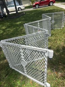 Plastic Play Yard Baby Gate Panel Set