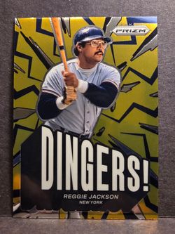 Panini 2025 Prizm Dingers! Insert Reggie Jackson New York Yankees #24