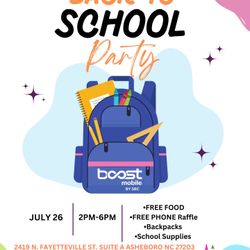 Back to School Party 🎒