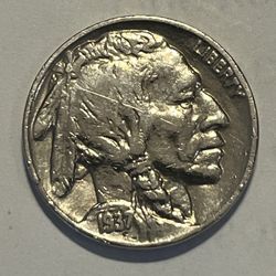 1913 Buffalo Nickel  XF Condition lot# 514