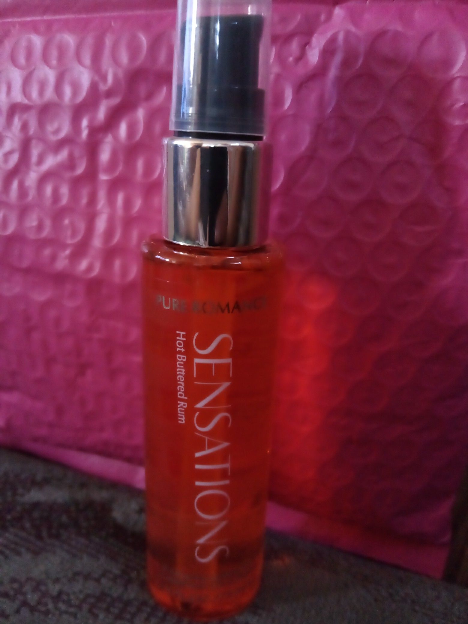 Sensations Warming Lubricant by Pure Romance Hot Buttered Rum