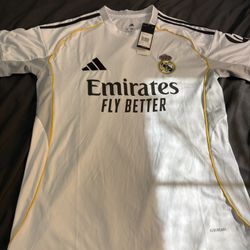 Real Madrid Jersey 25/26 Size M And L 