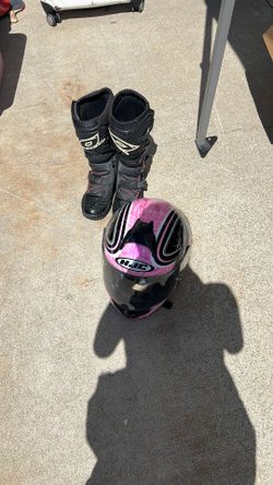 Helmet And Boots