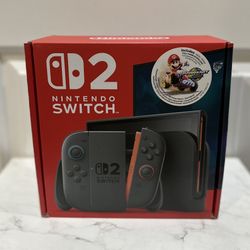 Nintendo Switch 2 Console Mario Kart World Bundle - IN HAND - Brand New & Sealed