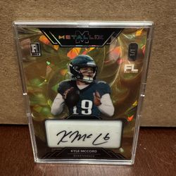 Kyle McCord 1/1 Autograph Rookie Card