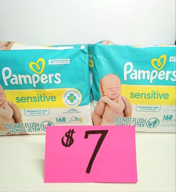 Pampers Sensitive Wipes