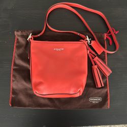 Vintage Coach Crossbody Coral M No 1(contact info removed)1