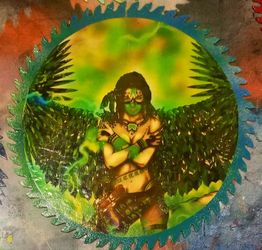 Seattle Seahawks Queen Decorative Saw Blade